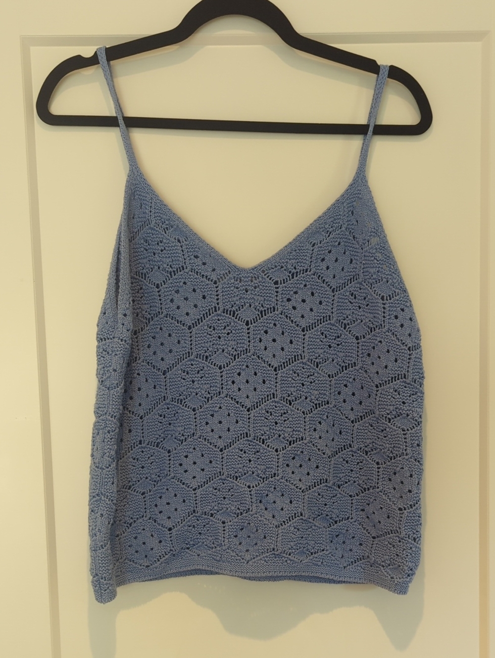 Boho Crochet V-Neck Camisole Tank Top